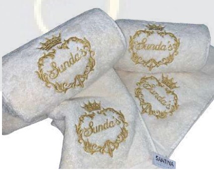 Personalised Towels for Home, Hospitality and Gift Use, Custom Textile Gift Item for Corporate Branding, Festive Hampers, Hotels and Special Occasions